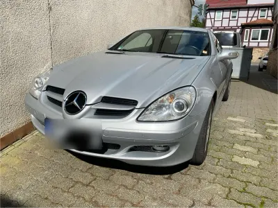 Gebraucht Mercedes SLK200 163 PS (119 kW) 2006 Silber Cabrio
