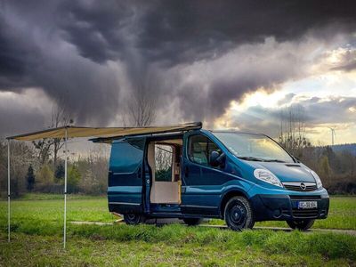 gebraucht Opel Vivaro Stealth Camper Van Wohnmobil autark MwSt. ausweisbar