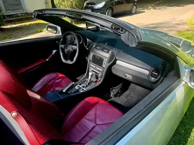 Gebraucht Mercedes SLK200 163 PS (119 kW) 2005 Silber Cabrio