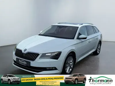 Gebraucht Skoda Superb 190 PS (139 kW) 2018 Weiß Kombi