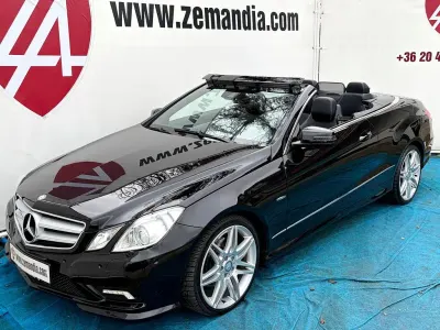 Brugt Mercedes E250 AMG 204 HK (150 kW) 2012 Sort Cabriolet