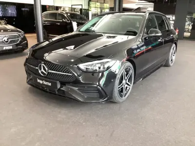 Gebraucht Mercedes C180 Premium 170 PS (125 kW) 2025 Metalliclack obsidianschwarz Kombi