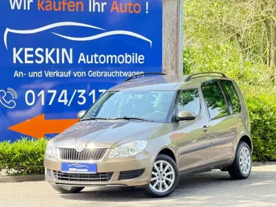 Gebraucht Skoda Roomster Plus Edition 86 PS (63 kW) 2013 Braun Van / Kleinbus