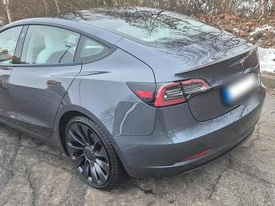 Second-hand Tesla Model 3 Performance 377 kW (513 CP) 2020 Gri Berlinǎ