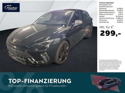 Mitternachtsschwarz Gebraucht 2025 Cupra Leon VZ Limousine | 35.980 € (Superpreis)