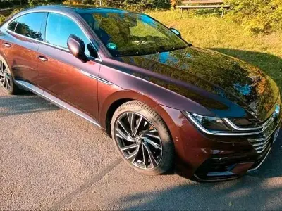 Brugt VW Arteon R-line 190 HK (139 kW) 2018 Rød Hatchback