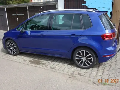 Gebraucht VW Golf Sportsvan Join 131 PS (96 kW) 2019 Blau Van / Kleinbus