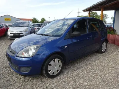 Gebraucht Ford Fiesta Style 69 PS (50 kW) 2008 Blau Kleinwagen