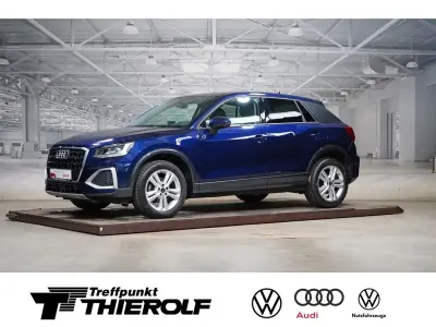 Gebraucht Audi Q2 Advanced Plus 150 PS (110 kW) 2023 Navarrablau metallic SUV