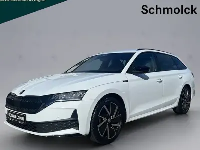 Second-hand Skoda Octavia SportLine 150 CP (110 kW) 2026 Alb Break