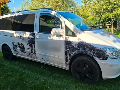 Używany Mercedes Viano 163 KM (119 kW) 2013 Biały Minivan