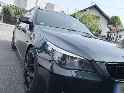 Usata BMW 525 Exclusive 218 CV (160 kW) 2009 Verde Station wagon