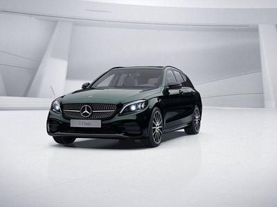 Usata Mercedes C220 AMG 194 CV (142 kW) 2019 Verde Berlina