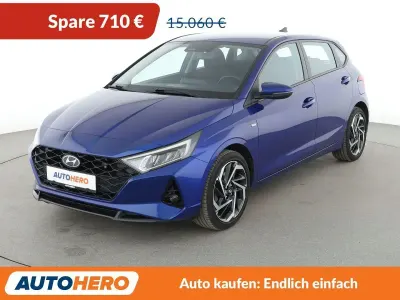 Gebraucht Hyundai i20 Intro Edition 101 PS (74 kW) 2021 Blau Kleinwagen