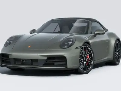 Neu Porsche 911 Carrera 4S Cabriolet 480 PS (353 kW) 2026 Grün Cabrio