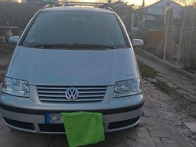 Gebraucht VW Sharan 150 PS (110 kW) 2001 Silber Van / Kleinbus