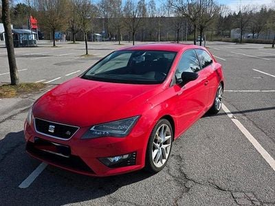 Usata Seat Leon FR 180 CV (132 kW) 2013 Rosso Berlina