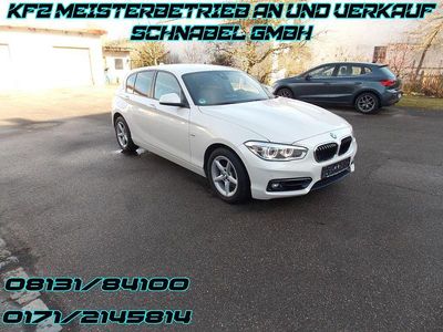 Gebraucht BMW 120 Sport Line 190 PS (139 kW) 2017 Weiß Kleinwagen