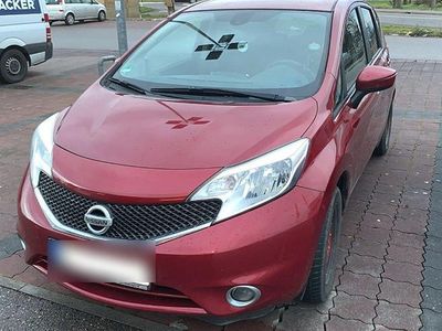 Gebraucht Nissan Note 80 PS (58 kW) 2016 Rot Kleinwagen