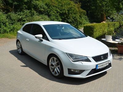 Second-hand Seat Leon 140 CP (102 kW) 2013 Alb Coupe