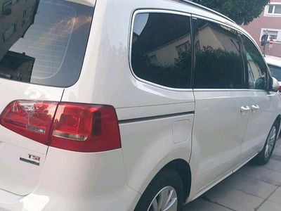 Gebraucht VW Sharan 150 PS (110 kW) 2011 Weiß Van / Kleinbus