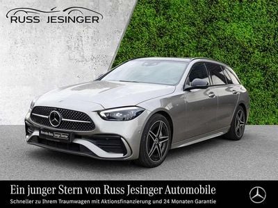Gebraucht Mercedes C220 AMG line 200 PS (147 kW) 2023 Silber Limousine