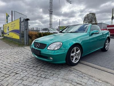 Usata Mercedes SLK230 197 CV (144 kW) 2002 Verde Cabrio