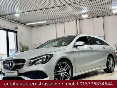 Silber Gebraucht 2018 Mercedes CLA220 Shooting Brake AMG line Kombi | 21.980 € (Fairer Preis)