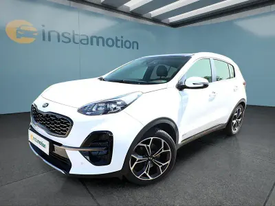 Gebraucht Kia Sportage 185 PS (136 kW) 2019 Weiß SUV