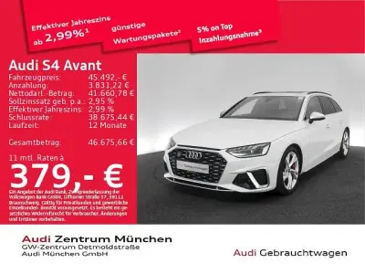 Używany Audi S4 Design 341 KM (250 kW) 2023 Biały Kombi