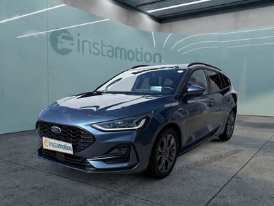 Blau Gebraucht 2023 Ford Focus ST-Line X Kombi | 27.090 € (Teuer)