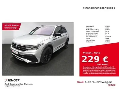 Brugt VW Tiguan R-line 200 HK (147 kW) 2022 Sølv SUV