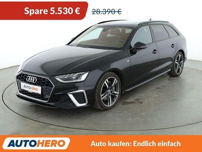 Usata Audi A4 S-Line 190 CV (139 kW) 2019 Nero Station wagon
