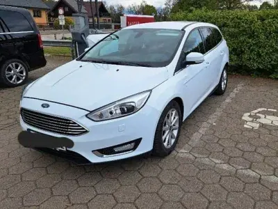Gebraucht Ford Focus Titanium 150 PS (110 kW) 2017 Weiß Kombi