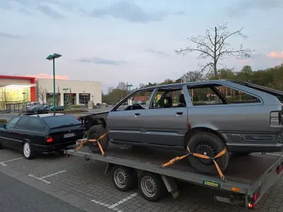 Brugt Audi 100 Sport 136 HK (100 kW) 1990 Grå Stationcar