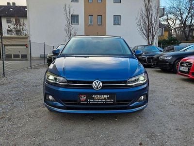 Gebraucht VW Polo Highline 95 PS (69 kW) 2020 Blau Limousine
