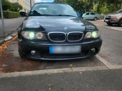 Gebraucht BMW 320 Cabriolet Sport Line 170 PS (125 kW) 2006 Schwarz Cabrio