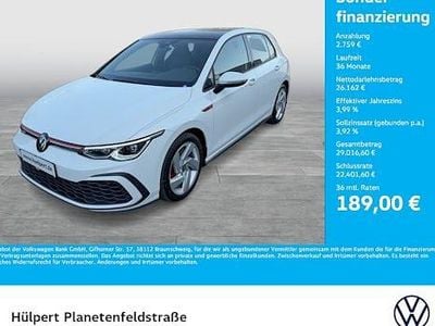 Gebraucht VW Golf VIII GTI 245 PS (180 kW) 2024 Weiß Limousine
