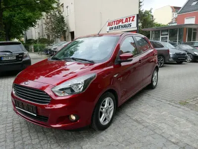 Gebraucht Ford Ka Plus Cool & Sound Edition 86 PS (63 kW) 2017 Rot Kleinwagen