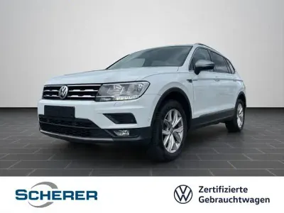 Gebraucht VW Tiguan Allspace Comfortline 150 PS (110 kW) 2021 Pure white SUV