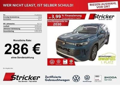 Second-hand VW Tayron Life 150 CP (110 kW) 2025 Albastru SUV