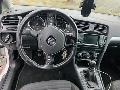 Gebraucht VW Golf VII 2014 Weiß Kombi