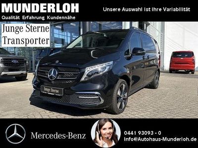 Obsidianschwarz metallic Gebraucht 2022 Mercedes V220 Avantgarde Edition Van / Kleinbus | 55.900 € (Etwas zu teuer)