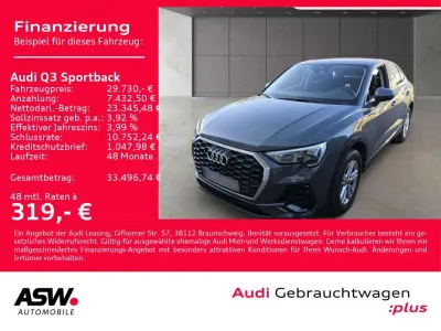 Usata Audi Q3 Sportback 245 CV (180 kW) 2022 Grigio SUV