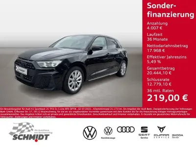 Gebraucht Audi A1 Sportback S-Line 95 PS (69 kW) 2023 Schwarz Kleinwagen