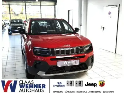 Ny Jeep Avenger Altitude 101 HK (74 kW) 2025 Rød SUV