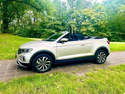 gebraucht VW T-Roc Cabrio Style Ivory Silver Jahreswagen