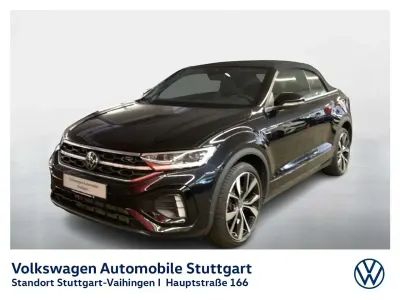 Gebraucht VW T-Roc Cabriolet R-line 150 PS (110 kW) 2023 Deep black perleffekt schwarz Cabrio