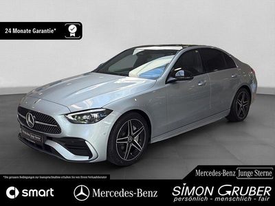 Silber Gebraucht 2024 Mercedes C200 AMG Limousine | 46.500 € (Teuer)