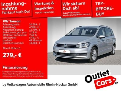 Reflexsilber metallic Gebraucht 2019 VW Touran Comfortline Van / Kleinbus | 21.492 € (Fairer Preis)